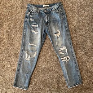 KanCan Distressed Jeans Medium Wash